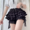 Short bloomer con volantes - Negro